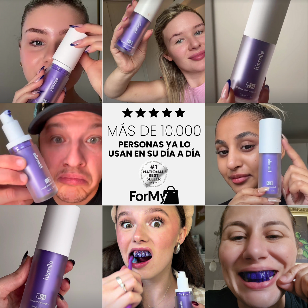 VioletSmile™ Pro - Sonrisa Más Blanca al Instante