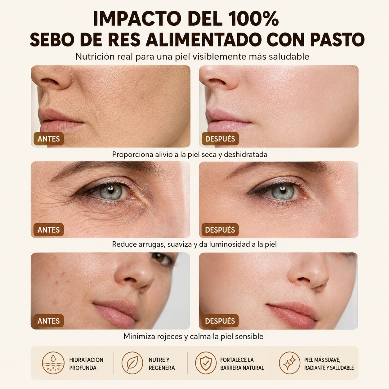 Honey Skin™ - Nutrición intensa. Suavidad inmediata.