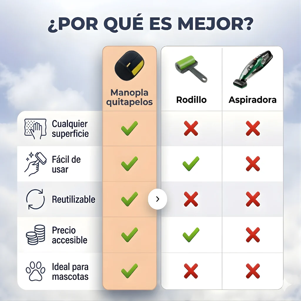 ShowPet - Manopla Quitapelos Reutilizable