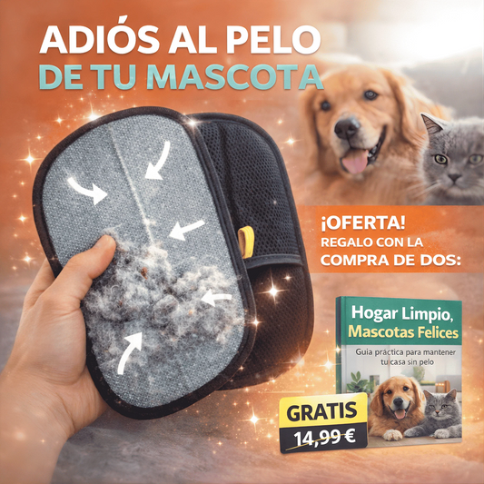 ShowPet - Manopla Quitapelos Reutilizable