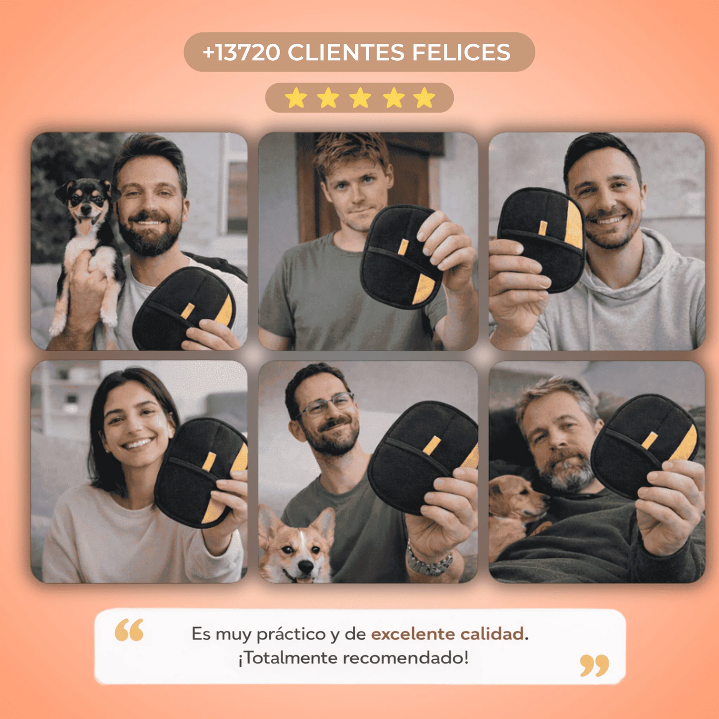 ShowPet - Manopla Quitapelos Reutilizable